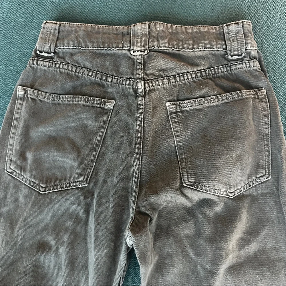 Grey Reformation Kiley Cargo Pants Adriatic High Rise Women Size 26 - Picture 6 of 10